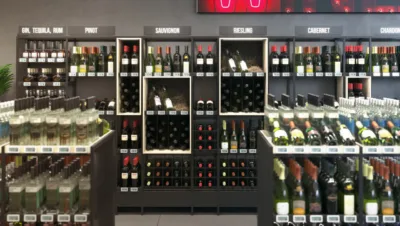 Система 2.0 ARCHIV (Alcohol) — торговое оборудование для алкогольной зоны магазина