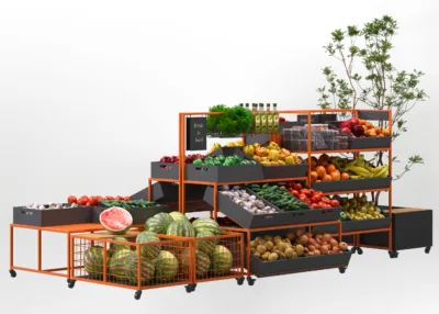 Система 2.0 GREORA (Fruits & Vegetables) — торговое оборудование для зоны овощей и фруктов
