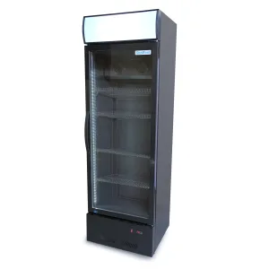 GoodFood Шкаф холодильный для напитков BC360BB2LED чёрный-чёрный